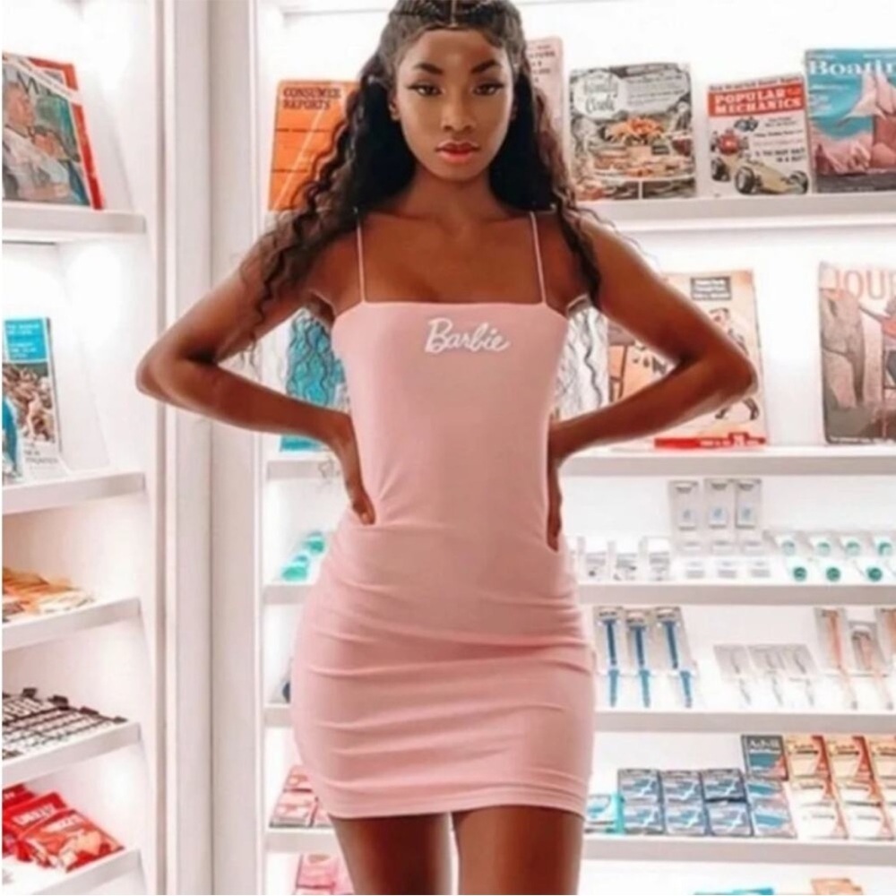 Barbie X Forever 21 Mini Bodycon Dress S